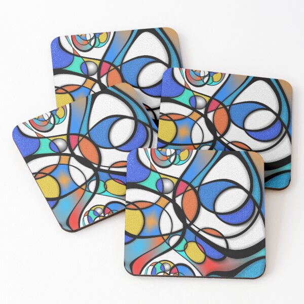 Item preview, Abstract of many shapes designed and sold by rolffimages.