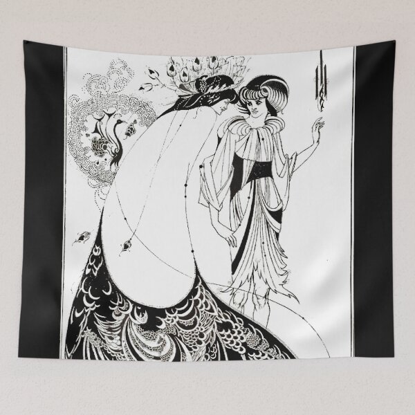Item preview, Aubrey Beardsley - The Peacock Skirt designed and sold by Dreamflight.