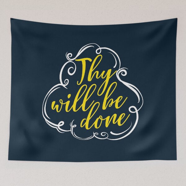 Item preview, Thy will be done designed and sold by wazoosi.
