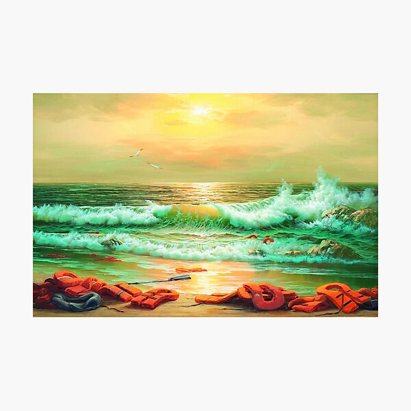 Item preview, BANKSY MEDITERRANEAN SEA VIEW 2017 designed and sold by WE-ARE-BANKSY.