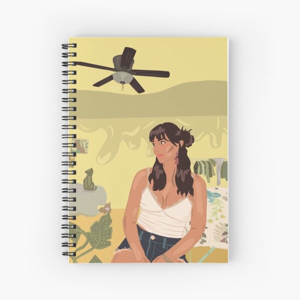 Quarantine with cats and plants Spiral Notebook
