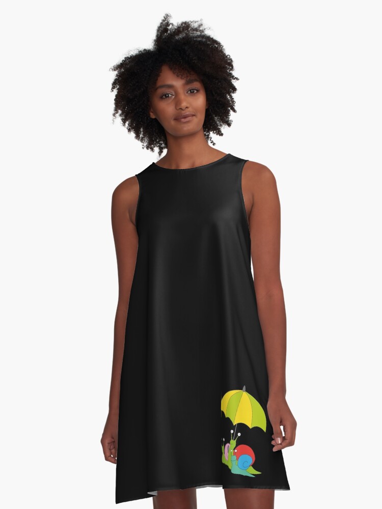 a line umbrella dress