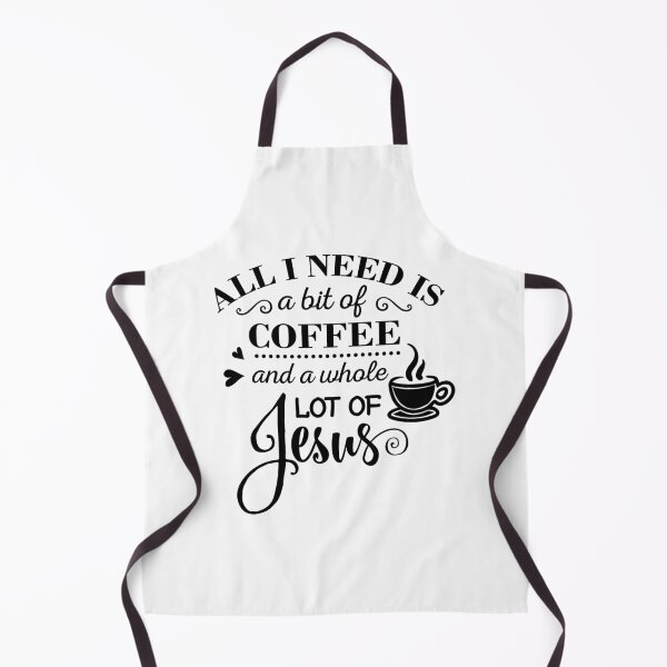 Item preview, All I Need Is A Bit Of Coffee And A Whole Lot Of Jesus designed and sold by IllusionFuzion.