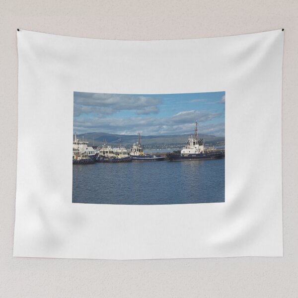 Item preview, Greenock James watt dock Inverclyde Tugs Tugboats scotland  designed and sold by Scottish Photography .