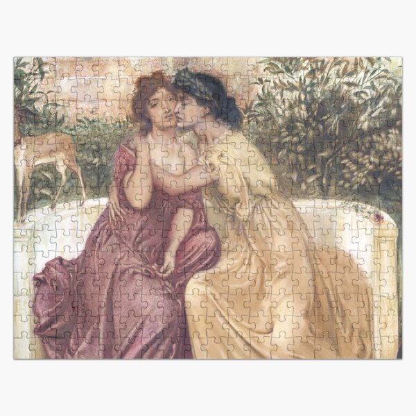 Artikel-Vorschau von Sappho und Erinna in einem Garten in Mytilene, designt und verkauft von FredLister.