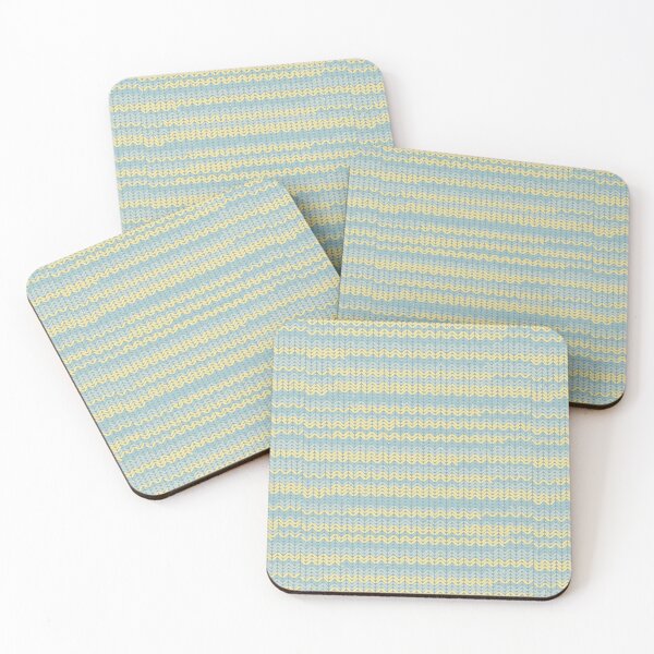 Item preview, Pastel Colors Hand Stitch Tricot Pattern designed and sold by heyitsclara.