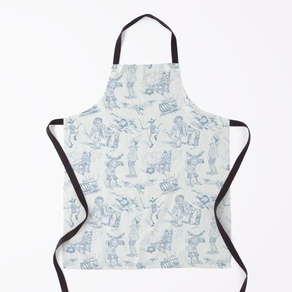 Item preview, Pinocchio Toile Blue designed and sold by hellcom.