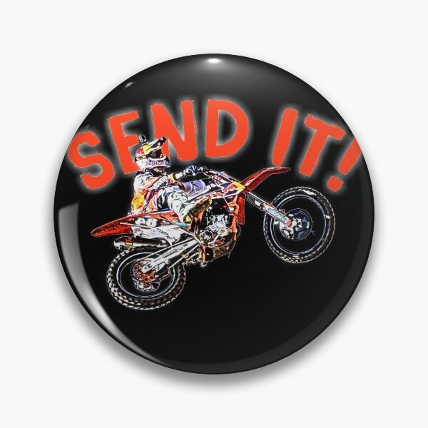 Item preview, Dirt bike jump or motocross jump mx or motorcycle jump send it! designed and sold by gut2000.