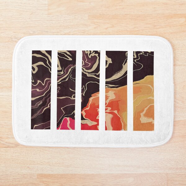 Item preview, Paneled Fire Abstract Art designed and sold by NoelBourke.