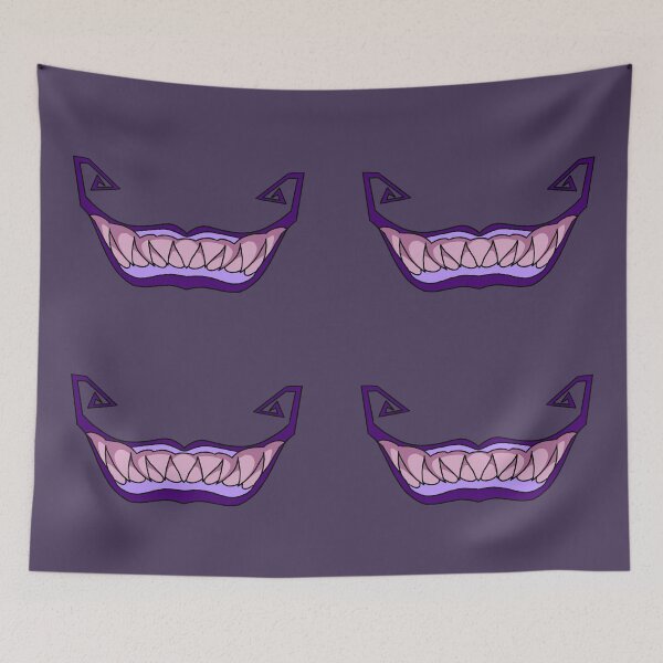Item preview, Purple lips demon smile designed and sold by BV-creas.