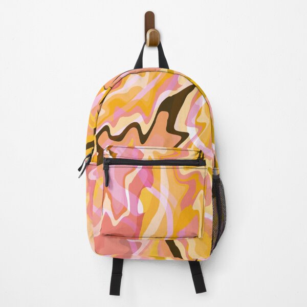 Item preview, Warm coloures retro psychedelic randomness designed and sold by Odett Kiss.