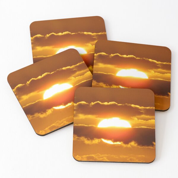 Item preview, Sun Happiness Yellow Sunrise Sunset Cloudy Skies designed and sold by leiriin.