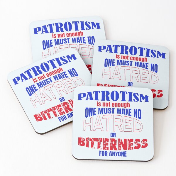 Item preview, Patriotism is not enough designed and sold by bluehair.