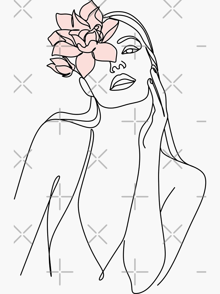 Minimal Line Art Woman Face. Fine Line Fashion Poster, Dior Print, Fashion  Wall Art, Poster Print, Printable Wall Art, Dior Poster, Minimal Art,  Female Line Art Scarf for Sale by OneLinePrint