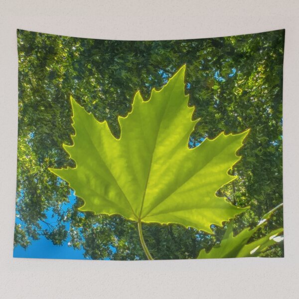 Item preview, The Maple Leaf in Victory Park designed and sold by Steven Jodoin.
