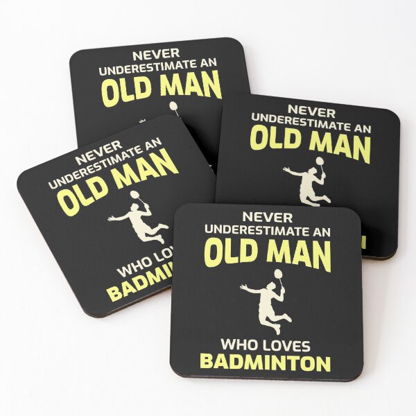 Item preview, Badminton Dad Grandpa Fathers Day Gift designed and sold by TastefulTees.