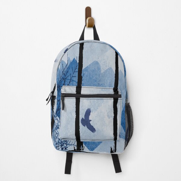 Item preview, Eagles, Mountains, Grunge Landscape designed and sold by maryedenoa.