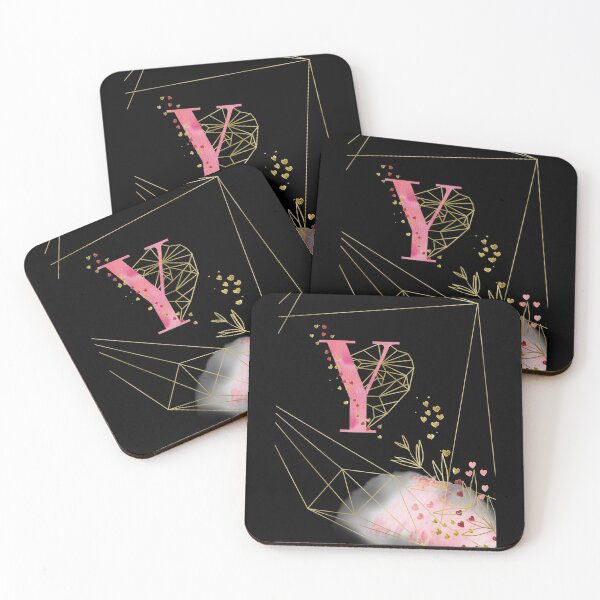 Item preview, Pink Gold Monogram Y designed and sold by ElenaDanilo.