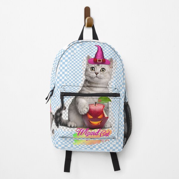 Item preview, Wizard Cat Apple Jack O'Lantern (by ACCI) Halloween designed and sold by VanyssaGraphics.