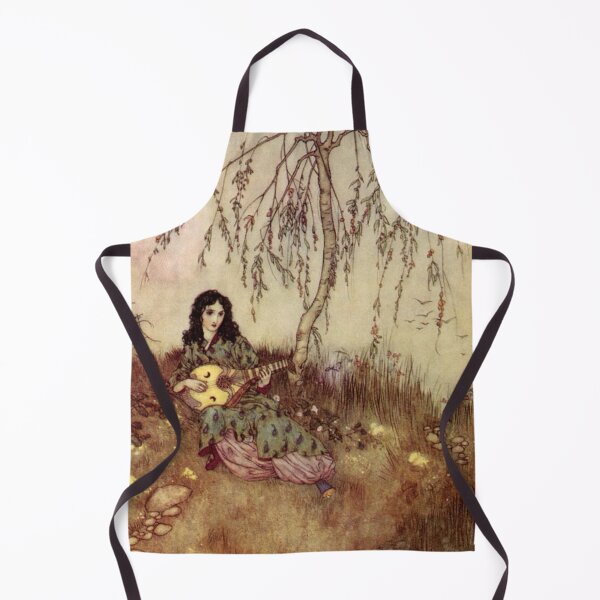 Item preview, Beauty In The Garden By Edmund Dulac designed and sold by Niina  Niskanen.