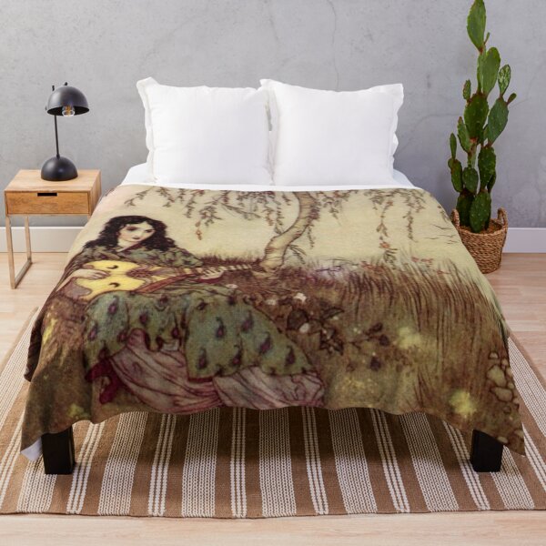 Item preview, Beauty In The Garden By Edmund Dulac designed and sold by Niina  Niskanen.