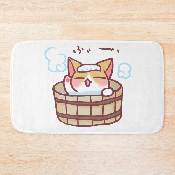 Item preview, Cat Hot Spring Bath designed and sold by Cat2D.