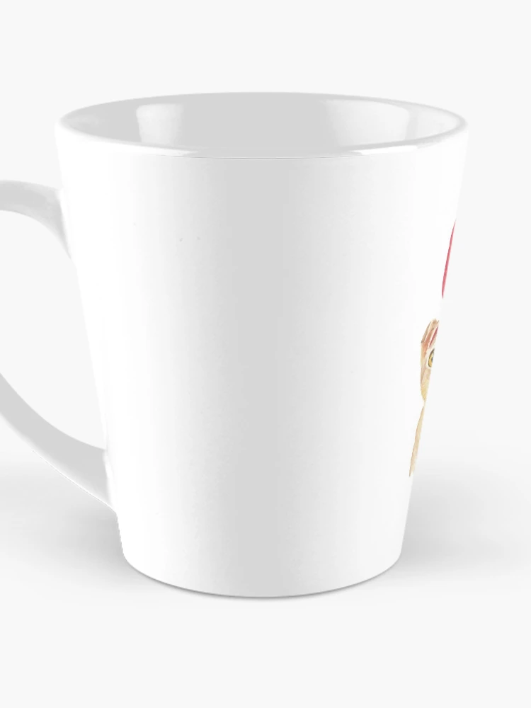 Thumbnail 3 of 4, Coffee Mug, Cat Red Rabbit Ear Ribbon designed and sold by Cat2D.