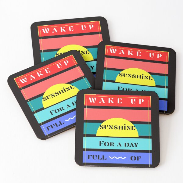 Item preview, wake up sunshine designed and sold by amy greaves.