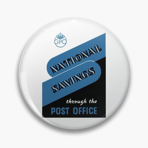Item preview, GPO NATIONAL SAVINGS AT THE POST OFFICE -ADVERT designed and sold by ThrowbackAds.