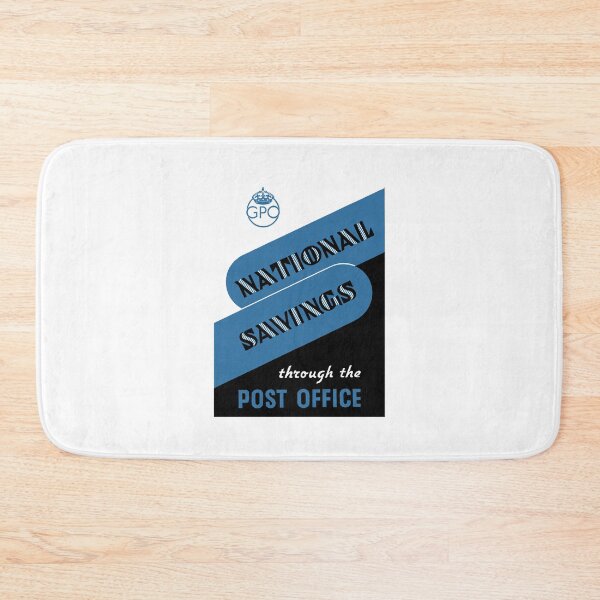 Item preview, GPO NATIONAL SAVINGS AT THE POST OFFICE -ADVERT designed and sold by ThrowbackAds.