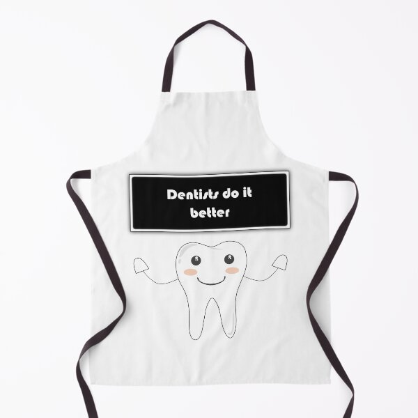 Item preview, Dentists do it better - white tooth design designed and sold by Deegital18.