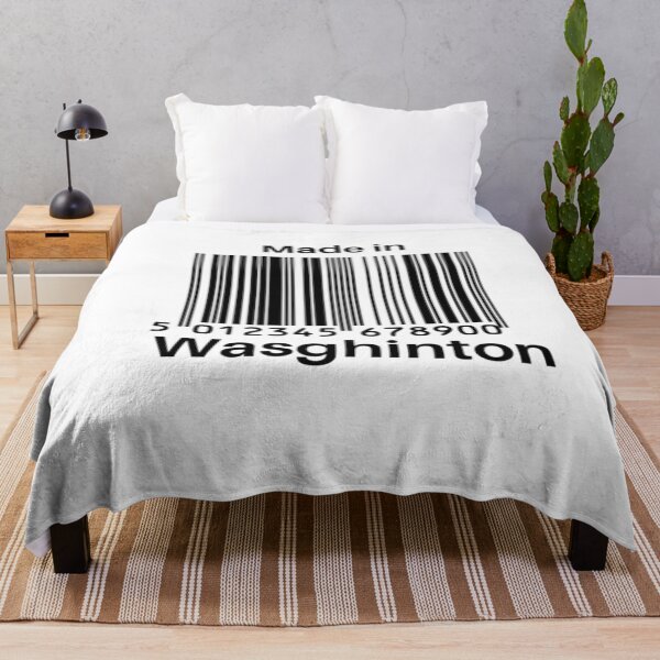 Item preview, Fake bar code made in Washington designed and sold by Boss Bubble.