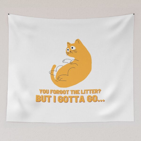 Item preview, Gato tiene que ir designed and sold by starshiporion.