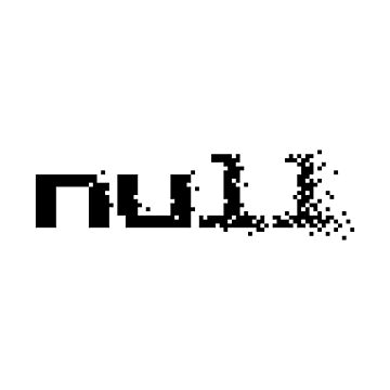 Artwork thumbnail, null fading away in pixels by introvertpixel