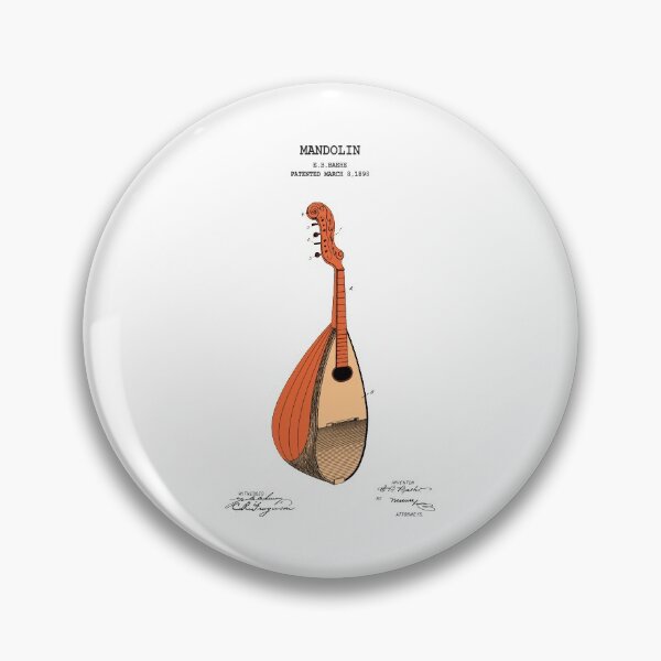 Item preview, Mandolin  designed and sold by ThePatentPlanet.