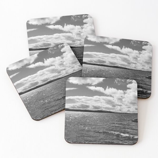 Item preview, Isle Of Great Cumbrae Millport From Largs Scotland black white designed and sold by Scottish Photography .