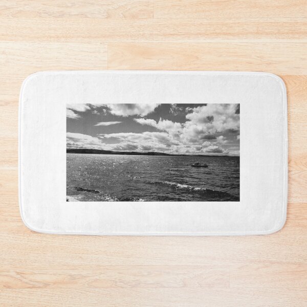 Item preview, Isle Of Great Cumbrae Millport From Largs Scotland black white designed and sold by Scottish Photography .