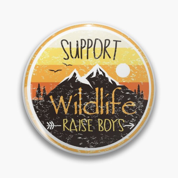 Item preview, Support Wildlife Raise Boys designed and sold by teaseBYjteez.