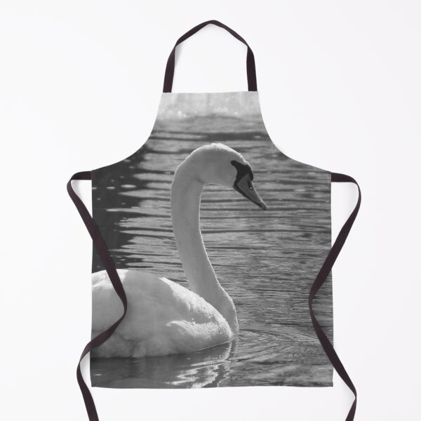 Item preview, Black and White Swan Horizontal designed and sold by Susie Kramer.