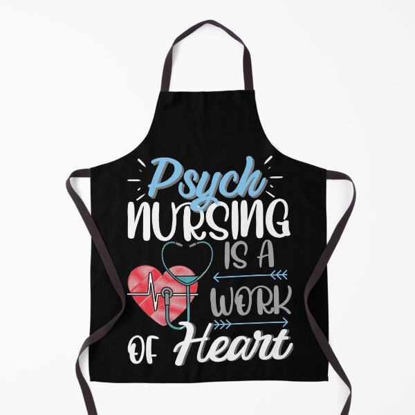 Item preview, Psychiatric Nursing is a Work of Heart Tee Sticker Mug for Psych Nurse Practitioners designed and sold by WOW TeesAndThings.