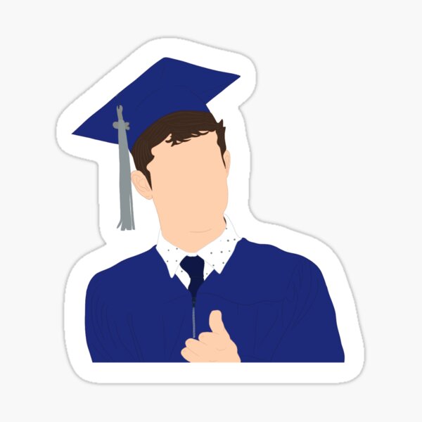 Clay jensen Graduation Sticker