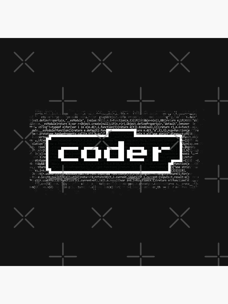 code with the word coder by introvertpixel
