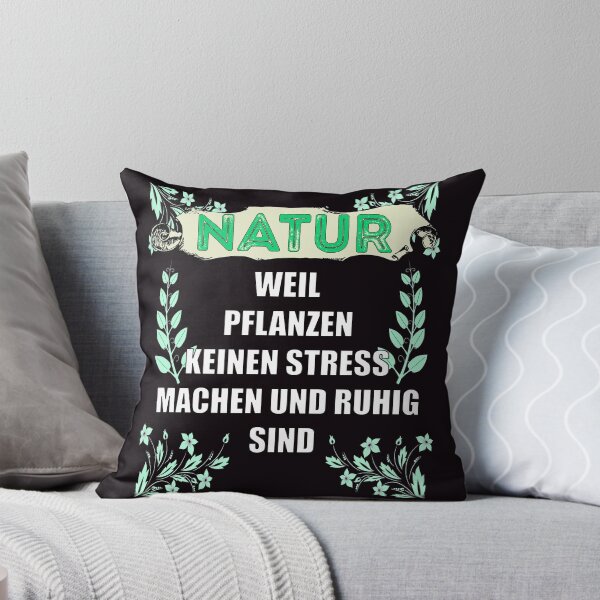 Artikelvorschau, Natur weil Pflanzen keinen Stress machen und ruhig sind  entworfen und verkauft von Myriala.