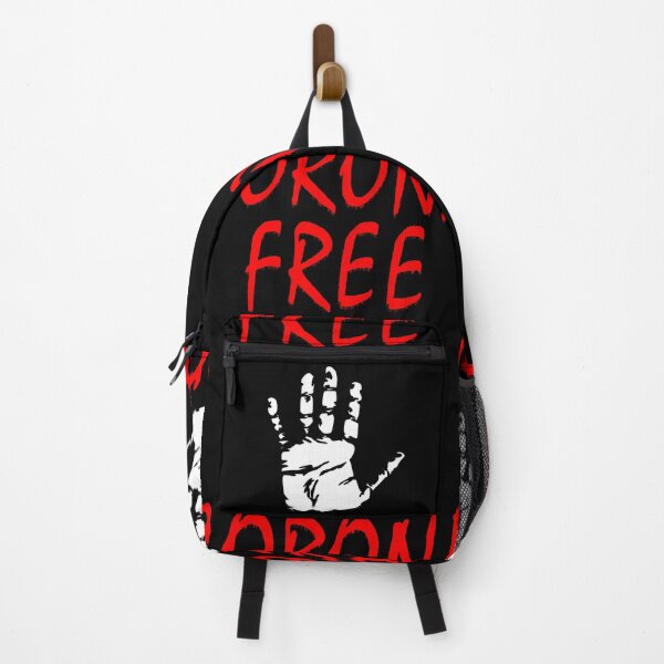Item preview, Corona free hand sign saying Coronavirus designed and sold by MyREDBlack.