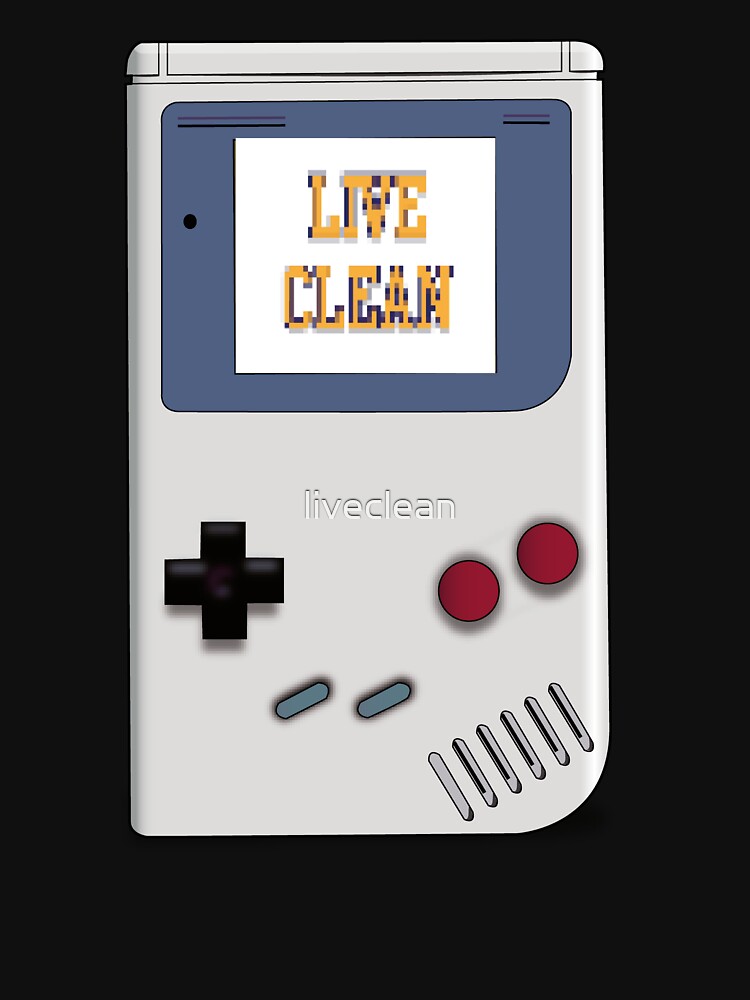 Live Clean GameBoy by liveclean