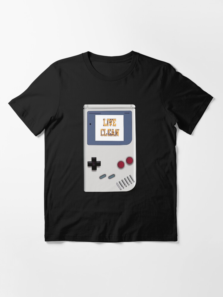 Alternate view of Live Clean GameBoy Essential T-Shirt
