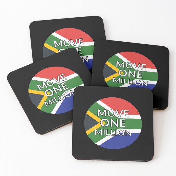 Item preview, Move One Million, Round South Africa Flag designed and sold by Ornicar.