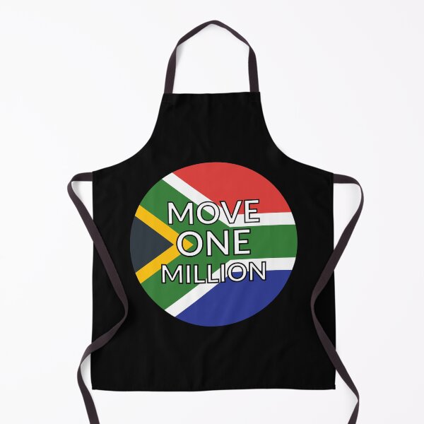 Item preview, Move One Million, Round South Africa Flag designed and sold by Ornicar.