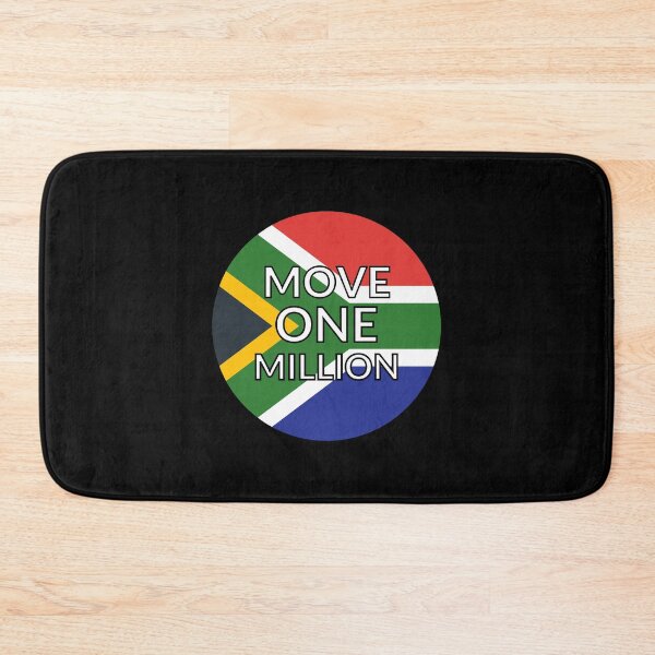 Item preview, Move One Million, Round South Africa Flag designed and sold by Ornicar.