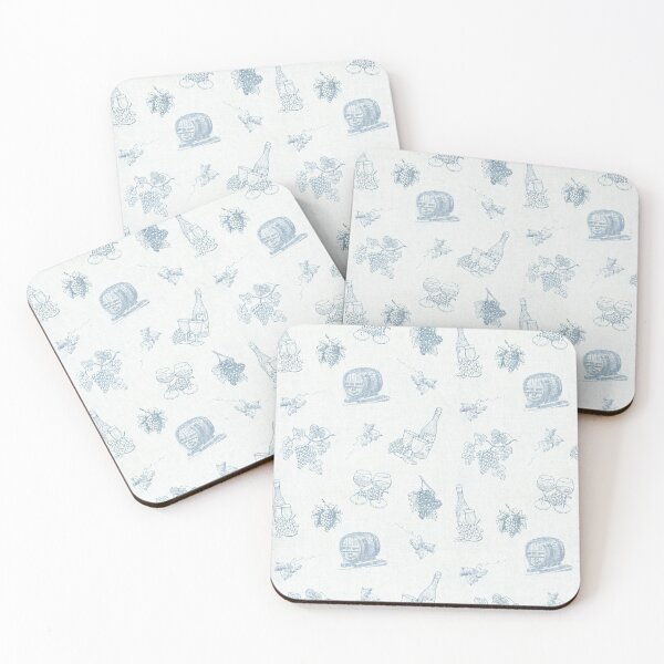 Item preview, Wine Toile designed and sold by hellcom.